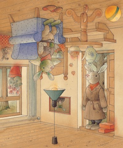 Two Rabbits, 2005 by Kestutis Kasparavicius